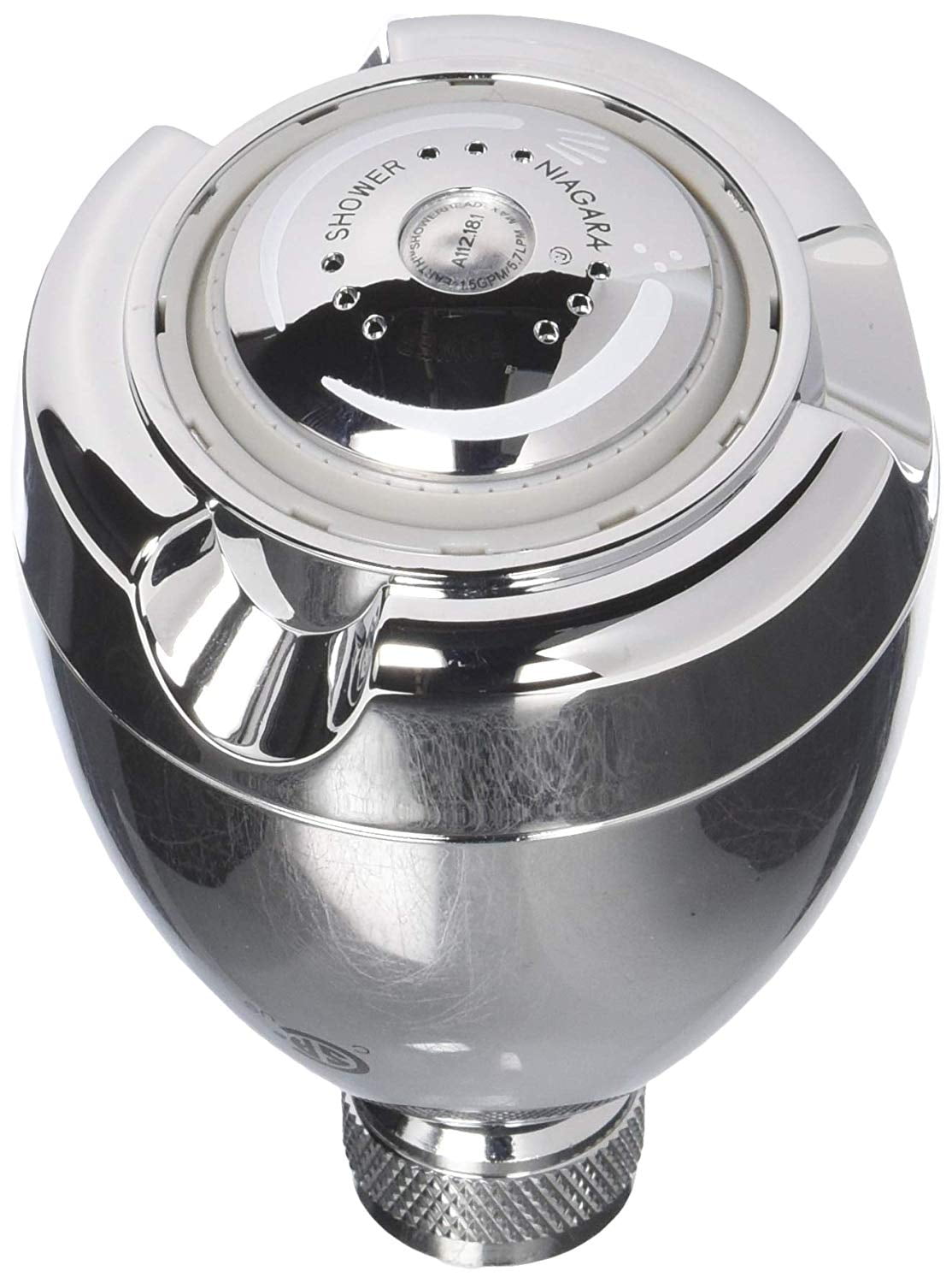 N2915CH 1 5 GPM Chrome Shower Head Uses up to 40% Less