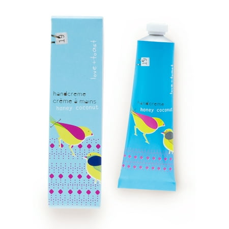 Love & Toast Handcreme, Honey Coconut, 1.25 Oz