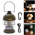 thumbnail image 2 of tredstone Lampe Lanterne de Camping Style Rétro Lumière Suspendue pour Randonnée Verte, 2 of 8