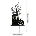 thumbnail image 3 of Clearance! Halloween Luminous Witch Large Pot Courtyard Sign, 3 of 5