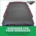 thumbnail image 2 of Persiana para vehículos MasterTop Freedom Mesh Bimini Plus negra, 2 of 6