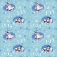 thumbnail image 2 of Sheena Pike Art 20x20 White Modern Wood Framed Museum Art Print Titled - Blue Snowflake Owl Penguin - Pattern, 2 of 4