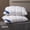 Pearl White, variant on 2pcs Hotel-Grade Premium Sleeping Pillows,Cool Summer Pillows, Moisture-Absorbent & Breathable,Fluffy and Soft,Relieves Cervical Pressure for Deep Sleep,Ideal Gift Choice,Dark Black,Size:19"*29"
