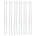 thumbnail image 2 of Tenedor de metal para asar a la parrilla, 6 piezas de metal para asar a la parrilla, palos de metal para asar a la parrilla, tenedor para asar a la parrilla, tecnología avanzada, 2 of 8