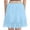 Blue, variant on Lace Skirt for Women Low Waisted Y2k Pleated Mini Dress Extender Ruffle Layering Short Half Slip Skirts for Going Out,Blue,Women's S-XXL