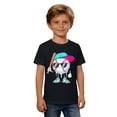 thumbnail image 3 of T-Shirts pour Filles Col Rond T-Shirts Graphiques T-Shirts d'Été Shorts de Basketball Garçons 12-13 Ans, 3 of 3