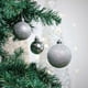 thumbnail image 4 of 100 piezas de bolas de Navidad plateadas, bolas para árboles de Navidad, adornos de bolas de Navidad, juego de adornos de bolas de Navidad plateadas, 4 of 5