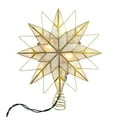 thumbnail image 2 of Kurt S. Adler UL3168 9.65 in. UL 10-Light 8-Point Capiz Star Lighted Tree Topper, 2 of 4