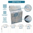 thumbnail image 6 of Blue Turtle Coastal Table Runner - 48 Inch Long Coral Summer Beach Nautical Ocean Blue Cotton and Linen Blended Dress Scarves Farmhouse Table Runner for Kitchen Dining, Coffee Table, 13" x 48", 6 of 8