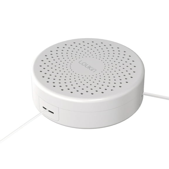 LOUKIN Wall Mounted Cable Management Box, Round Cord Organizer