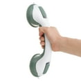 thumbnail image 3 of Strong Powerful Suction Cup Bathroom Shower Grip Grab Bar Support Tub Bath Safety Anti-Slip Waterproof Handle, 3 of 8