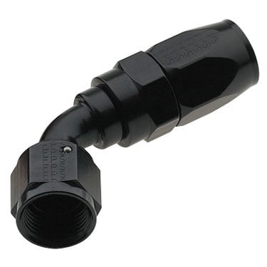 

Hose Fitting #12 60 Deg. to #16 Hose Black