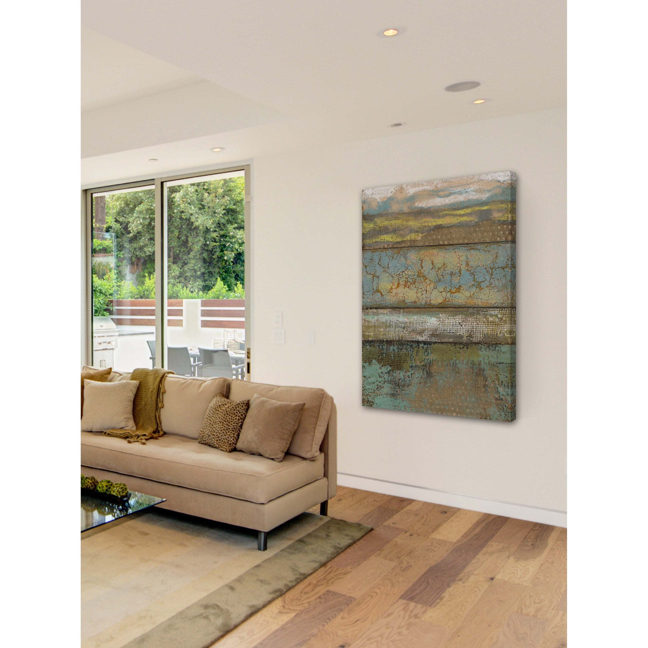 Marmont Hill "Segmented Textures I" Painting Print on Wrapped Canvas