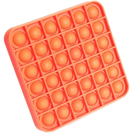 Push Pop Pop Bubble Fidget Sensory Toy, Stress Reliever Extrusion Bubble Game Educational STEM Playing Board, Anxiety Relief Toys for Kids Adults