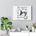 thumbnail image 5 of Scripture Walls Psalm 30:5 Tears May Flow Bible Verse Canvas Christian Wall Art Ready to Hang Unframed, 5 of 12