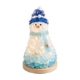 thumbnail image 4 of Sea Glass 3D Art Kit, DIY Snowman Mosaic Craft for Christmas Tabletop Home Decor, 8 in Seasonal Craft Project for Adults, 4 of 4
