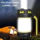 thumbnail image 5 of lampara portatil led recargable par usb (naranja), lampara de camping 3000 mah, proyector led portatil, super potente, 6 modos de clairage de campin, 5 of 5