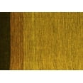 thumbnail image 1 of Ahgly Company Machine Washable Indoor Rectangle Abstract Yellow Modern Area Rugs, 4' x 6', 1 of 4