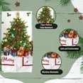 thumbnail image 3 of Christmas Kitchen Towels Xmas Tree Designs Dish Towel Ultra Absorbent Soft Quick Drying Dish Clothes Polyester for Home Decor Holiday Baking Cooking Hand & Kitchen Tasks Set of 2 with Oggetto, 3 of 7
