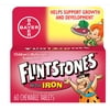 Flintstones Childrens Multivitamin Supplement with Iron Chewable Tablets, 60 Each (Pack of 2) by Flintstones Vitamins