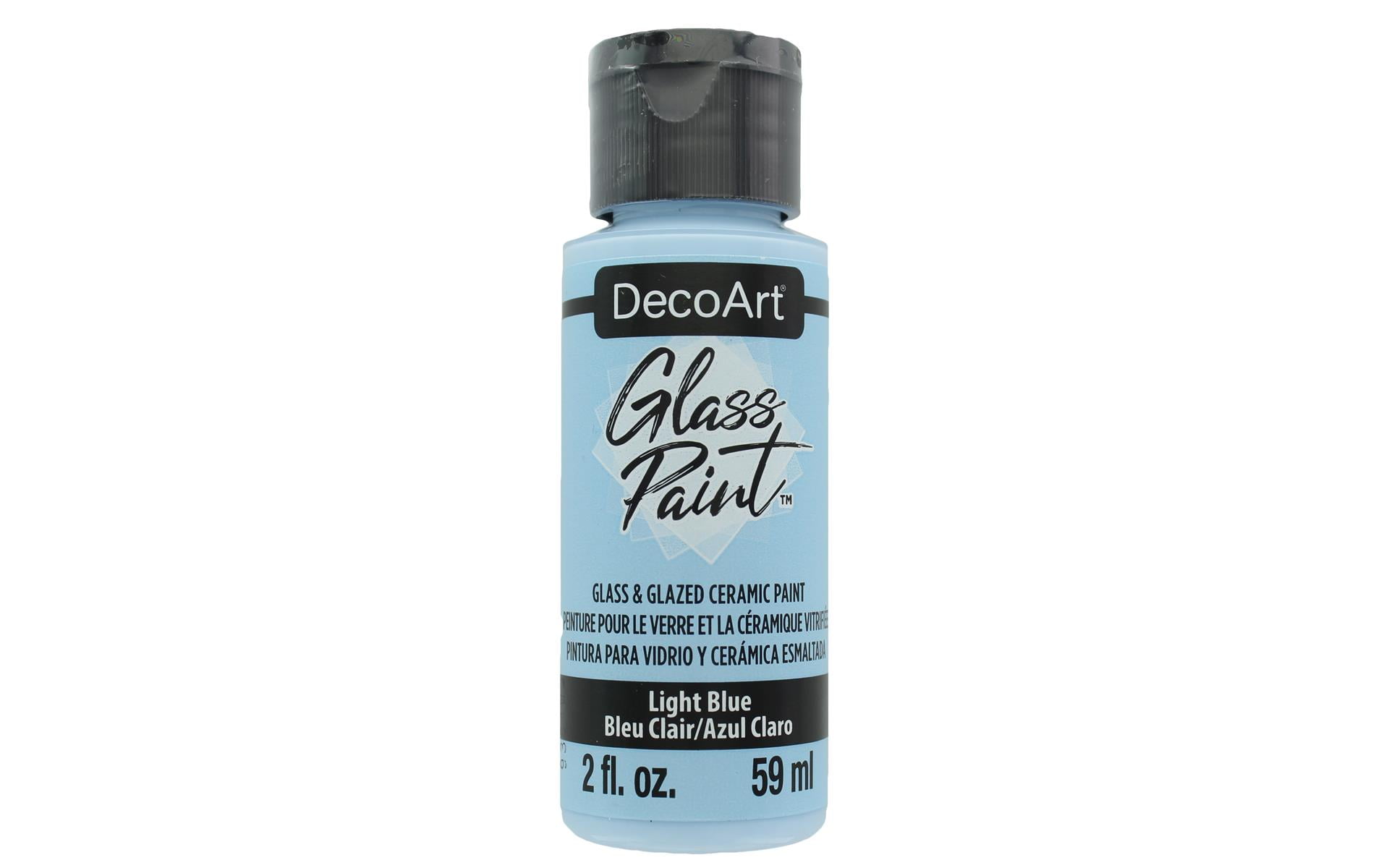 DGP1030 DECOART GLASS PAINT 2OZ LIGHT BLUE