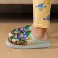 thumbnail image 6 of The Backyardigans Kids Cotton Slippers Slip-on Indoor Memory Foam House Shoes Fluffy Slippers Furry Cozy Comfy Slippers Boys Girls, 6 of 8