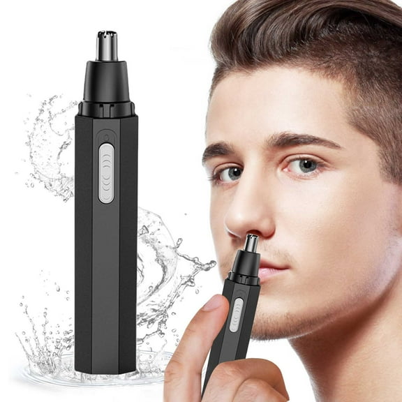 Rechargeable USB Nose Ear Hair Trimmer for Men Mini Grooming Tool