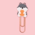 thumbnail image 1 of páginas de oficina con clips - Set de marcapáginas Hamster, 1 of 5
