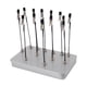thumbnail image 1 of Pinzas de Base para soporte de pintura Juego de pinzas de Herramienta de modelado Pintura en para modelos Pinza de Plata, 1 of 8