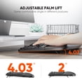 thumbnail image 4 of Teclado y ratón MEETION, ergonómicos, inalámbricos, recargables, 4 of 8