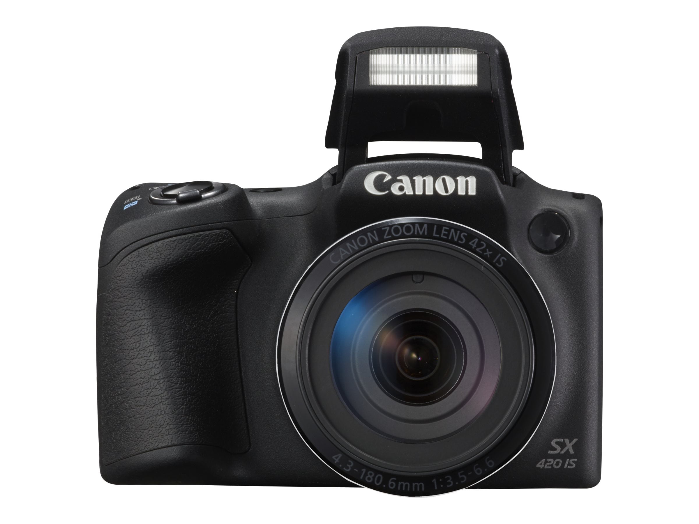 Canon PowerShot SX420 IS - Digital camera - compact - 20.0 MP - 720p / 25  fps - 42x optical zoom - Wi-Fi, NFC - black