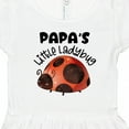 thumbnail image 4 of Inktastic Papa's Little Ladybug Girls Toddler Dress, 4 of 5