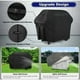 thumbnail image 2 of Funda para Barbacoa, Funda para Barbacoa, 600D Doble Capa Impermeable con Hebilla de Fijación Bilateral Ajustable, Funda para Barbacoa Weber, Funda para Barbacoa Impermeable (152cm/60), 2 of 5