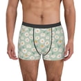 thumbnail image 7 of Disketp Daisies Flowers Men's Boxer Briefs,Soft and Breathable Cotton Underwear with ComfortFlex Waistband, 7 of 7