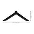 thumbnail image 2 of unbranded 2Ud Soporte Para Televisor Negro Base Estable Y Compacta Para Con Material Duradero, 2 of 8