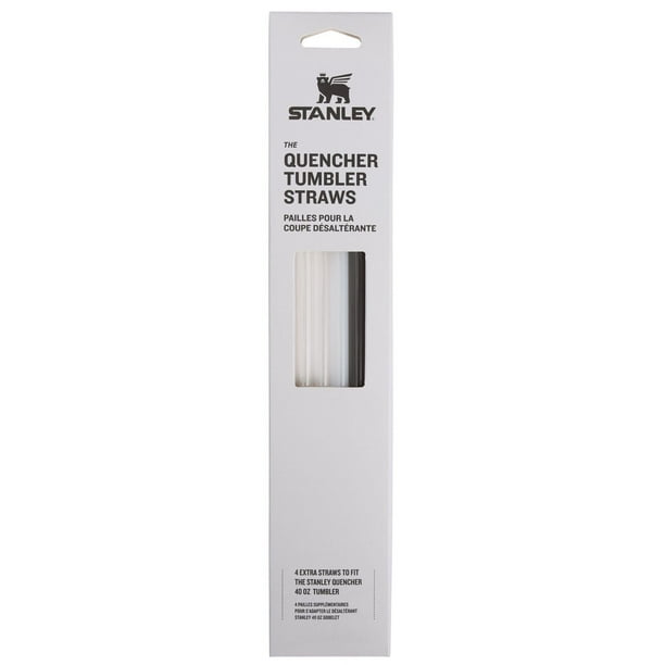 Pajitas reutilizables Stanley, vasos reutilizables de 40 onzas, paquete de 4