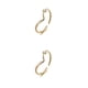 thumbnail image 1 of Anillo abierto en forma de V para mujer Sonducket 2piezas Oro, 1 of 6