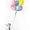 The French Bulldog And The Balloons, variant on Elephant Stock The Eight Balloons Wall Art - Vertical Canvas Wall Art - Living Room Wall Decor - Animal Canvas - White And Pink Decor By Ashvin Harrison - 8" x 12"