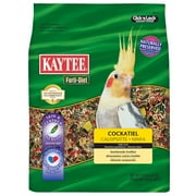Kaytee Forti-Diet Cockatiel Pet Bird Food Seed, 5 lbs