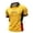 Yellow, variant on Mens Mexico Soccer Jersey Game Day 3D Print Polo Shirts Short Sleeve Button Down Football Top 2026 Summer Golf Shirt Black XXL