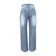 thumbnail image 4 of WILLBEST Pantalones Mujer Pantalones Vaqueros Holgados de Cintura Alta y Pierna Recta para Mujer, Moda de Primavera, Pantalones Vaqueros Cómodos, Elásticos E Informales. Chica, 4 of 4