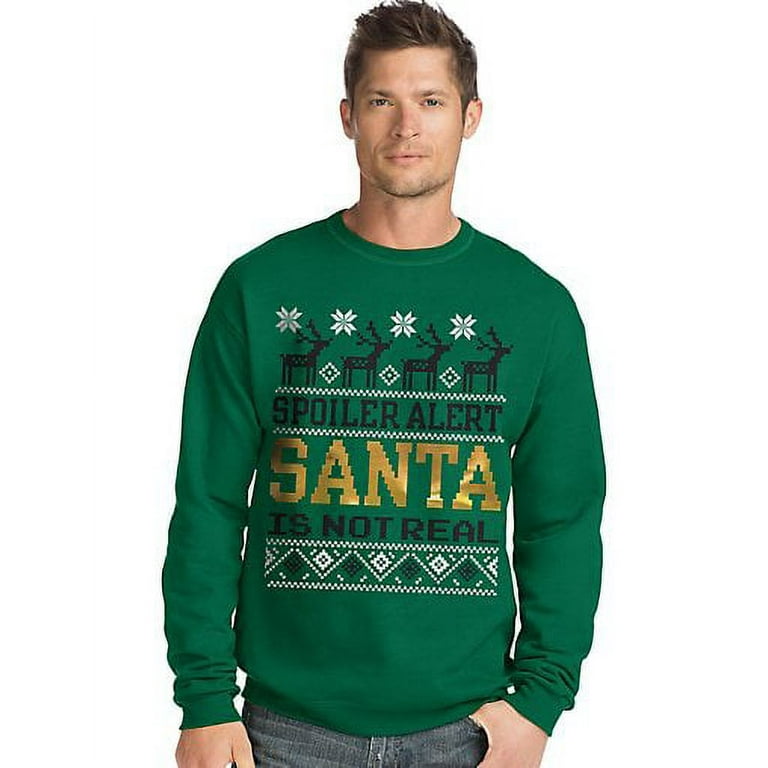 Hanes men's ugly christmas sale sweatshirt