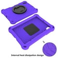 thumbnail image 7 of Dteck Case for iPad mini (A17 Pro) 8.3 inch 2024/iPad mini 6th Generation,Shockproof EVA Case 360° Rotating Stand Hand Grip Kids Friendly Lightweight Cover for iPad mini 6/mini 7,Purple, 7 of 7