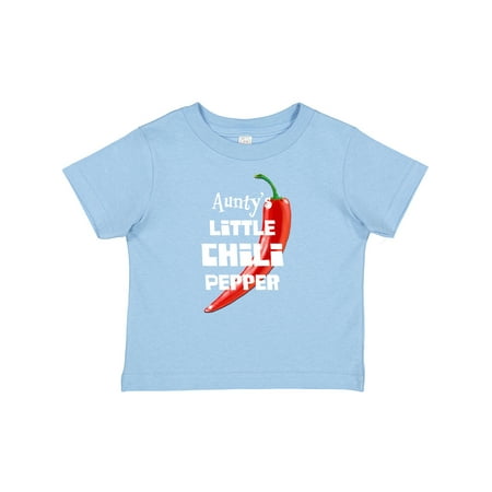 

Inktastic Aunty s Little Chili Pepper Gift Baby Boy or Baby Girl T-Shirt