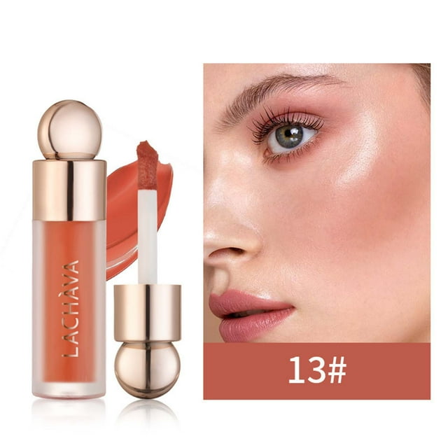 Mareep Blush Creamy Cheek Color Cheek Tint Cheek Rouge5ml Liquid Blush Makeup Repair Blush Cream To The Complexion Nude Makeup Rouge 13 Color Blush