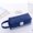 blue, variant on Clearance Under $0.7! 1 Pack Multi-Compartment Canvas Pencil Case, 19.5x7.5x7.5cm Large Capacity Storage Bag, Versatile Stationery Organizer