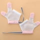 thumbnail image 4 of Apmemiss Clearance Thumb Sucking Guard Gloves Kids Anti Thumb Sucking Glove Chewy Compression Thumb Sucking Stop Nail Biting Finger Biting Glove for Kids Thumb Guard for Ages 5-12, 4 of 5