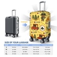 thumbnail image 6 of Disketp Forest Guard Elastic Travel Luggage Cover Travel Suitcase Protective Cover For Trunk Case Apply To 18''-32'' Suitcase Cover (Luggage not included)-Medium, 6 of 9
