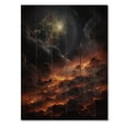 thumbnail image 3 of Designart "Planetary Stars" Stars Print on Natural Pine Wood, 3 of 5