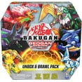 Bakugan Evolutions Unbox & Brawl – Confezione 6 Palline Con 2 Platinum Series Dragonoid E Wrath